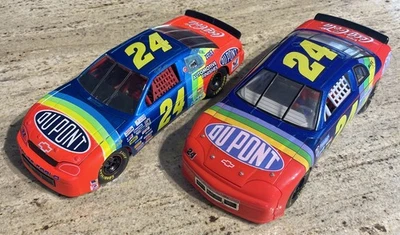 (2) Jeff Gordon #24 Coca-Cola Cars - 1995 Racing Champions (diecast) y acción Foto 1 de 4
