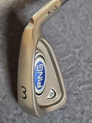 Ping i5 Single 3 Iron RH Green Dot TFC 100i Graphite Stiff Shaft Golf Pride Mens - Image 1 of 4