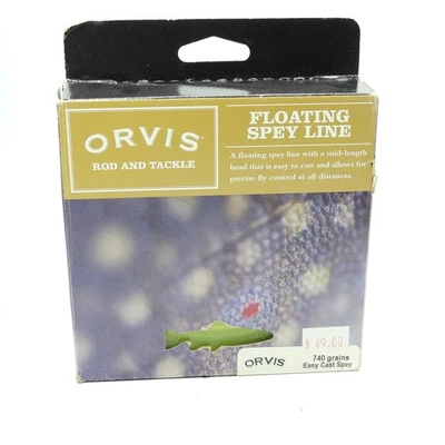 Orvis Easy Cast Spey Silver Label WF10 750 Grain Fly Line. - Image 1 of 4