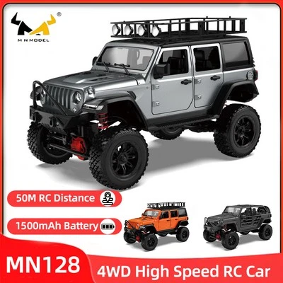 MN MODEL RC Off-road Car MN128 1/12 Climbing Pickup RTF 4WD Remote Control Truck - Image 1 of 4