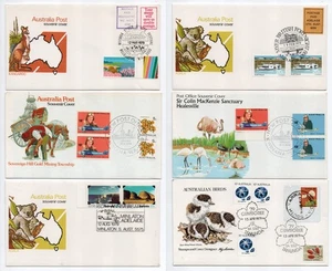 1979 Australia Various Covers with Pictorial Postmarks (Six) - Picture 1 of 2