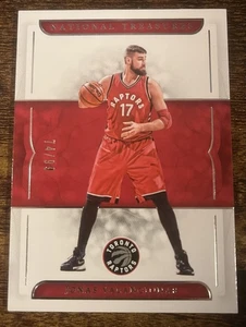 2016-17 National Treasures #89 Jonas Valanciunas SP #d /99! RAPTORS - Picture 1 of 2