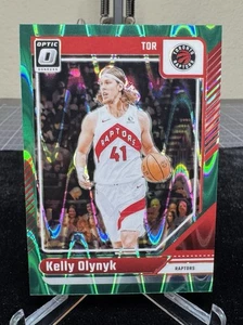 2024-25 Panini Donruss Optic Green Seismic Prizm Kelly Olynyk #152 Raptors - Picture 1 of 2