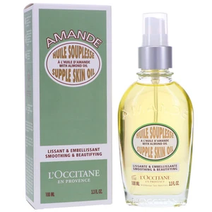 L'Occitane Almond Supple Skin Oil 3.3 oz - Picture 1 of 8
