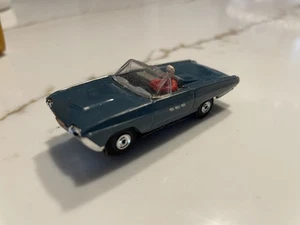 Aurora T Jet '63 Thunderbird T-Bird Convertible, SLATE/RED/BLACK HO Slot Car - Picture 1 of 3