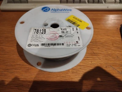 Alpha Wire 78128 SL005 Alphawire Ecogen Control Cable 8 Cores 0.24 mm² Screened - Image 1 of 4