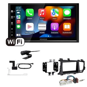Kenwood Autoradio WiFi Apple CarPlay Android Auto für KIA Optima ab 2012 schwarz - Bild 1 von 6