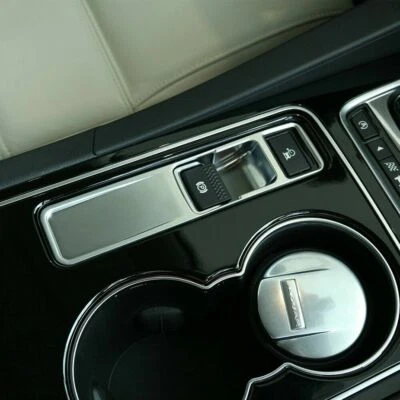 For Jaguar XE XF F Pace X761 2014 2016-2018 Electronic Handbrake Stickers Trim — 第 1/4 张图片