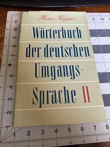 Worterbuch Der Deutschen II Ungangs Sprache II Heinz Kupper 36-444H - Picture 1 of 4