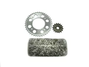 Chain and Sprocket Set kit For Honda CBF125 2009-2016 Front & Rear - Picture 1 of 3