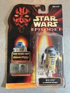 Hasbro Star Wars: Episode 1 - R2-D2 mit Booster Raketen - CommTech Chip Neu in OVP 1998 - Bild 1 von 9