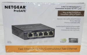 Netgear ProSafe 5 Ports External Switch FS105 *New* - Picture 1 of 4