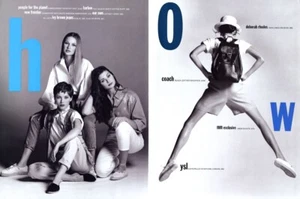 1993 Neiman Marcus Beverly Peele Lucie de la Falaise 12 páginas revista anuncio - Imagen 1 de 6