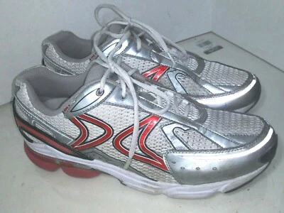 Zapatos para correr Aetrex para hombre RX Runner Q438M blanco rojo talla 14 M Foto 1 de 4