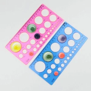 Colors Quilling Ruler 1Pc Quilled Handcraft Origami Paper Craft Circle Size - Picture 1 of 6