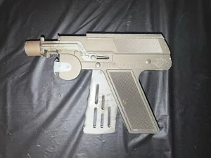 VINTAGE 1950'S TOY DIE CAST POPGUN LMCO SUPER NUMATIC PAPER ROLL POPS, - Picture 1 of 7