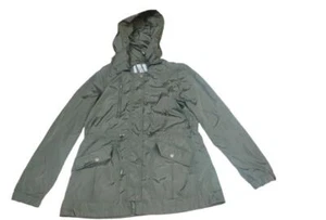 Authentic MARALYN & ME Womens Rain Anorak W/ Patch Pocket, Olive, M MSRP: $79.5 - Picture 1 of 5