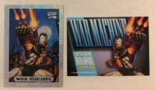 SINGLE CHASE CARD: Marvel Masterpiece '94 SILVER Holofoil #10 of 10 War Machine