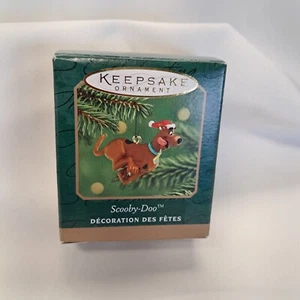 New NIB 2001 Hallmark Keepsake Ornament Miniature Scooby Doo Vtg Y2k Christmas - Picture 1 of 4