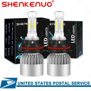 LED Headlight Kit 9007 HB5 6000K White Hi/Low Bulbs for Dodge Dakota 1997-2004 - Picture 1 of 9