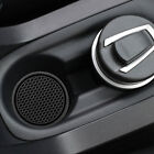 1Pc Car Auto Cup Holder Anti-Slip Insert Coaster Pad Mat Black Car Accessories