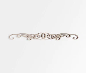 Wooden shape Scroll Decorative, Wall Art, Home Decor, Wall Hanging, Unfinished - Picture 1 of 2