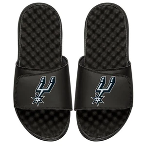 San Antonio Spurs Slides ISlide Primary Adjustable Sandals - Picture 1 of 6