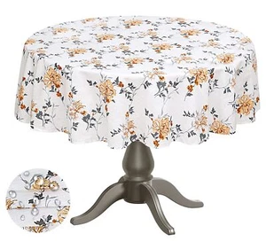 Round Tablecloth 70 Inch for 24-48 Inch Round Tables 100% Cotton Round Table ... - Picture 1 of 9