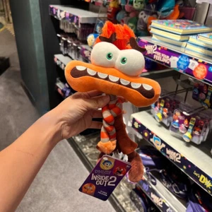 2024 New Disney Inside Out 2 Anxiety Soft Plush Stuffed Toys Dolls 12"/30cm - Picture 1 of 3