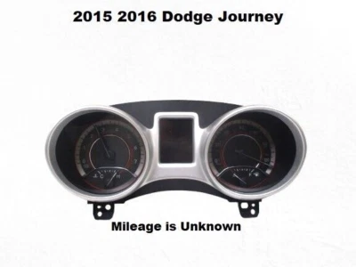 68249000AB 2015 2016 Dodge Journey MPH velocímetro cuadro de instrumentos fabricante de equipos originales Foto 1 de 4