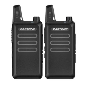 2 Stck. Zastone ZT-X6 Mini Tragbares Walkie Talkie UHF 400-470 MHz Amateurfunkgerät - Bild 1 von 7