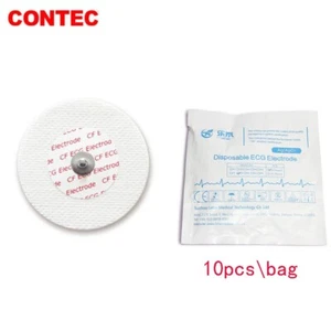Hot Electrodes For CONTEC Patient monitor,ECG/EKG Disposable Electrodes,100PCS - Picture 1 of 4