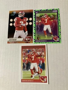 Harrison Butker 3 Card Football Card Lot Chiefs Kicker Take All DEAL - Picture 1 of 2