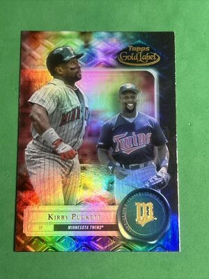 2022 Topps Gold Label Base Class 2 #97 Kirby Puckett - Minnesota Twins - Image 1 of 4