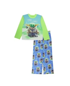 The Mandalorian Little Boys Pull Over Head T-shirt and Elastic Waist Pants, 2... - Picture 1 of 1