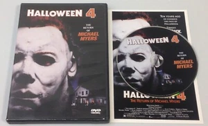 Halloween 4 The Return of Michael Myers DVD with Insert - Picture 1 of 1