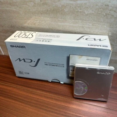 SHARP MD-ST500 Walkman MDLP Portable MiniDisc MD Playerv From Japan 0352 - Image 1 of 4