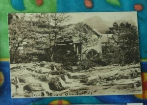 Rueda hidráulica Killin Raphael Tuck Oilette río Dochart postal molino de agua - Imagen 1 de 2