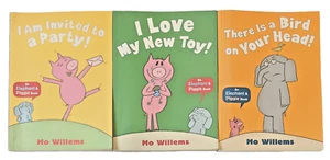 I Am Invited To A Party! + I Love My New Toy + There Is A Bird.... By Mo Willems - Picture 1 of 21