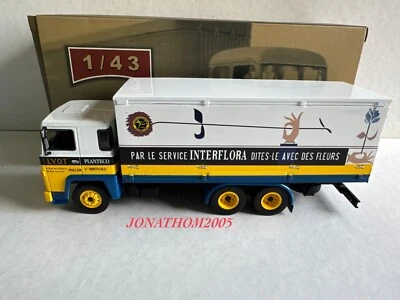 Ixo Altaya Camion D'Epoca N° 12 - Scania 140 V8 Interflora 1978 al 1/43° - Immagine 1 di 4