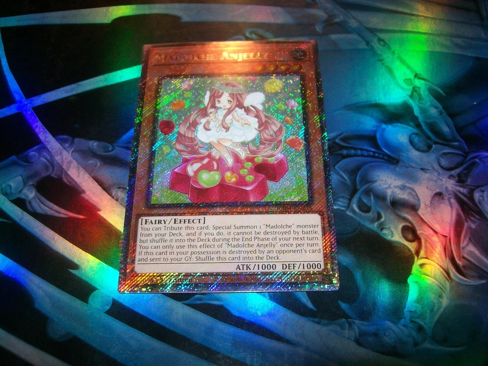 Madolche Anjelly 1st Edition Platinum Secret Rare RA04-EN215 Yu-Gi-Oh! - Image 1 of 1