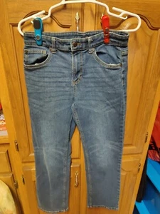 Falls Creek Boys Jeans Size 16 ~ Straight Leg ~ Adjustable Waist - Picture 1 of 5