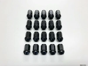 20 x dado ruota nero per Jeep Wrangler YJ & TJ 1987-2006 WBHA/TJ/031A - Foto 1 di 4