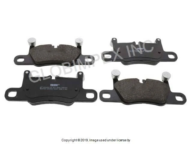PORSCHE (2012-2019) Brake Pad Set REAR FERODO + 1 YEAR WARRANTY - Image 1 of 1