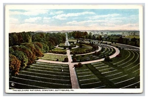 Soldiers National Cemetery Gettysburg  PA Pennsylvvania UNP WB Postcard XB7 - Picture 1 of 2