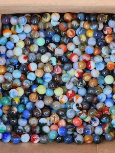 5/8" JABO CLASSIC MARBLES. 10 LB MIX $140.00 POST PAID - Picture 1 of 4