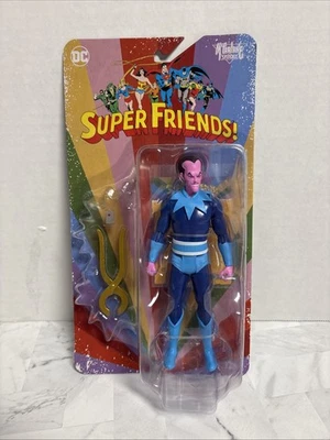 Figura de acción McFarlane Toys DC Retro Super Friends Sinestro 6" nueva sin usar, en caja Foto 1 de 4