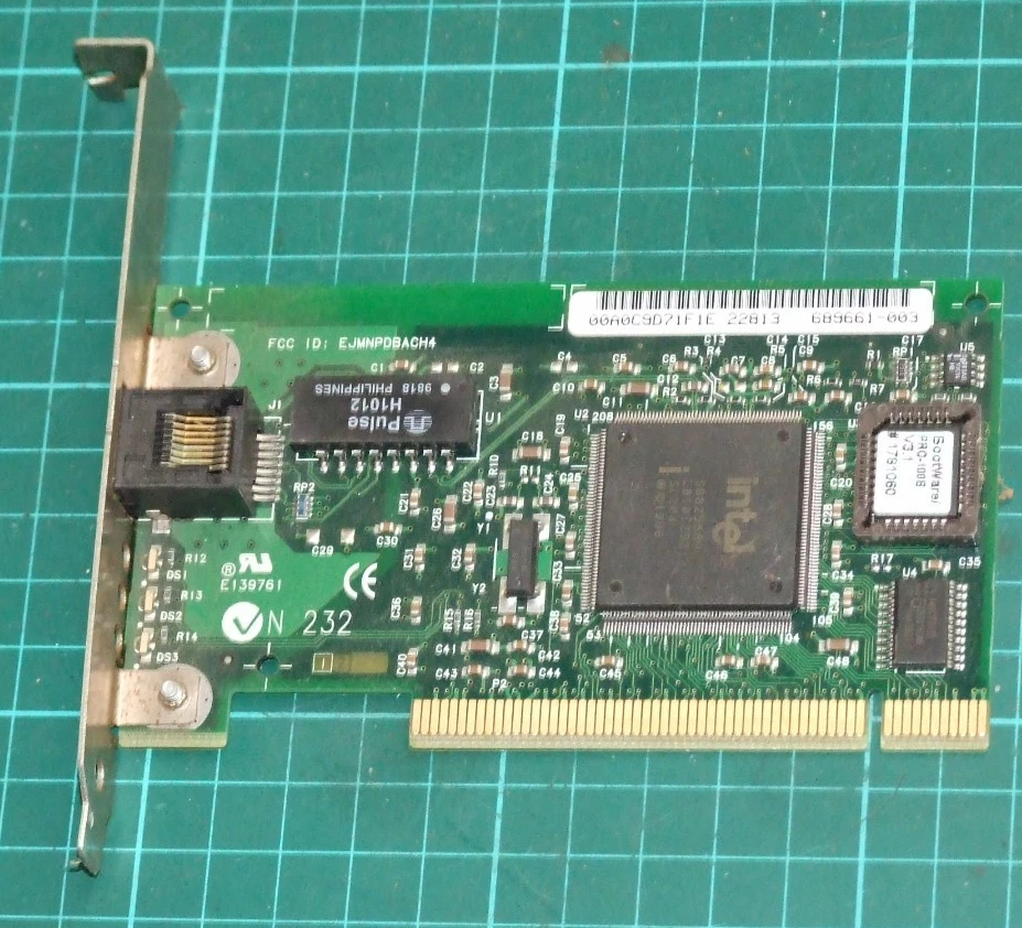 Intel Pro/100 network interface card NIC PCI - Image 1 of 2