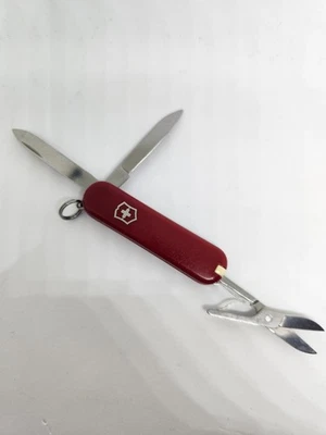 Swiss Army Knife Victorinox 58mm Classic SD Pocket Knife Red Excellent Condition - Image 1 of 3