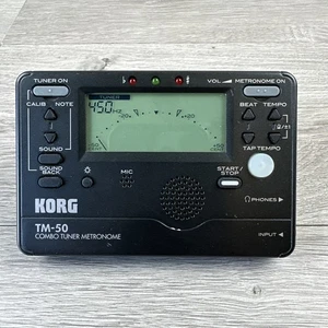 Korg - Metronomo Sintonizzatore Combo TM-50 - Nero - Testato Funzionante - Foto 1 di 7